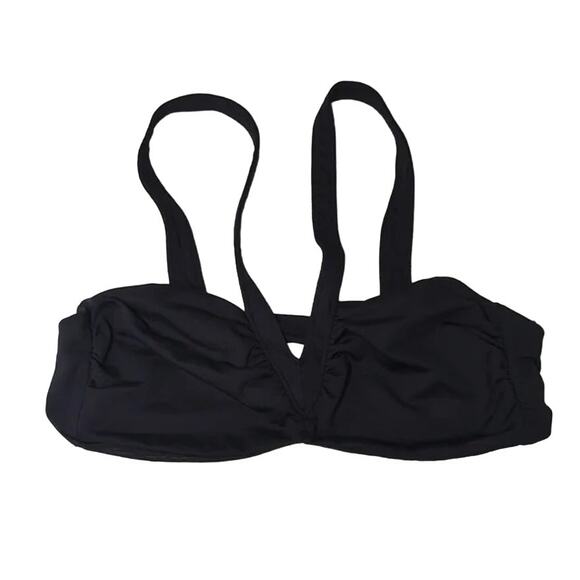 Andie Swim x Demi Moore The Monaco Bikini Top in Black XS NWT - Picture 3 of 5